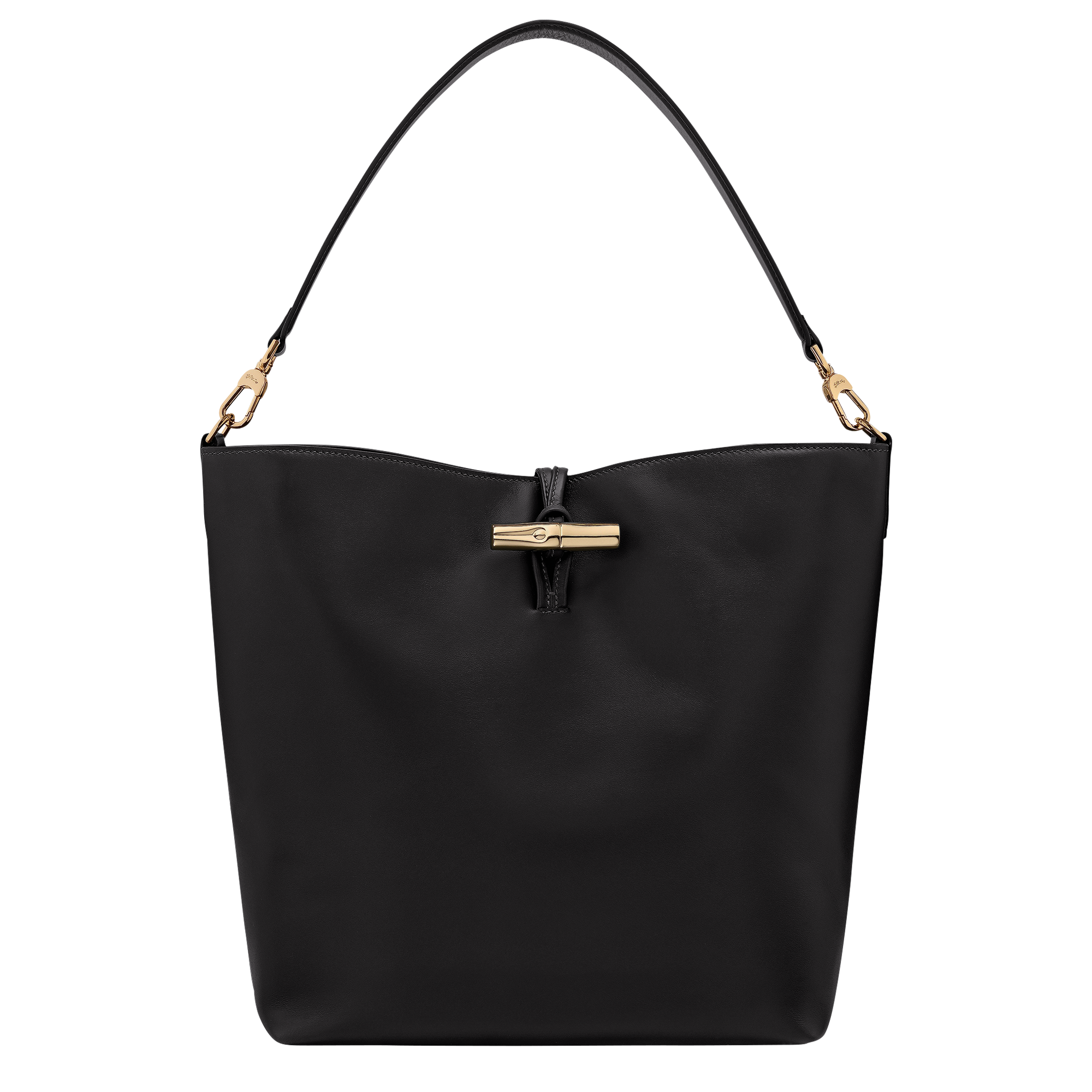 Hobo bag M, Black - View 1 of
6 - zoom in Le Roseau Hobo bag M, Black