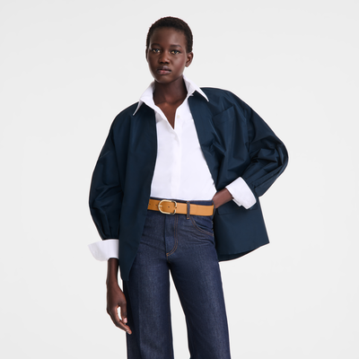 Le Foulonné Ladies' belt, Walnut