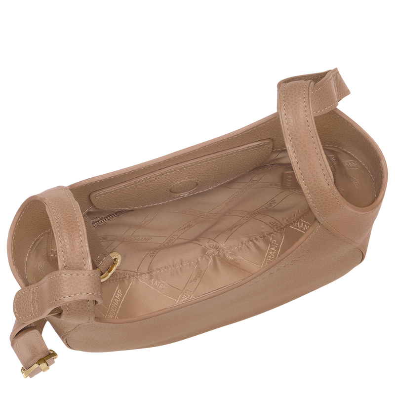 Le Foulonné S Crossbody bag , Biscuit - Leather  - View 5 of  6