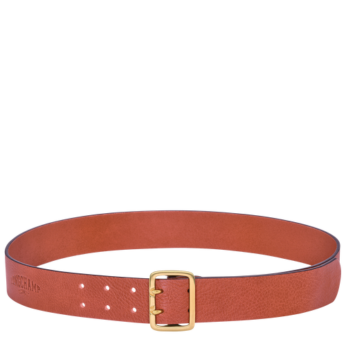 Ceinture femme Collection Printemps/Été 2024 , Cuir - Sienne - Vue 1 de 2