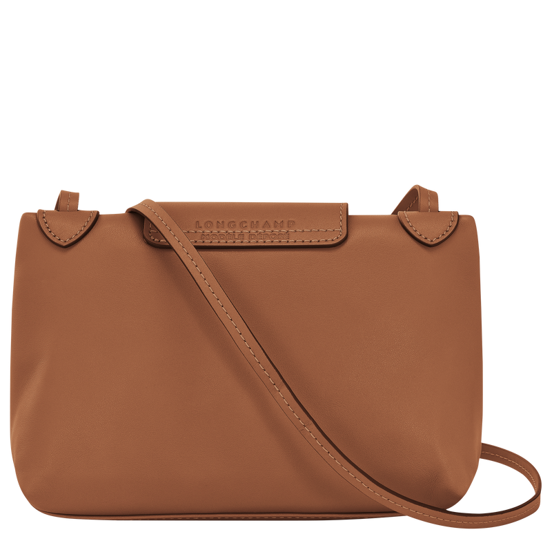 Sac bandoulière XS Le Pliage Xtra , Cuir - Cognac  - Vue 4 de 5