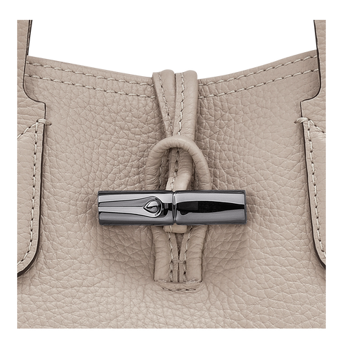 Le Roseau Essential M Tote bag , Clay - Leather - View 6 of 6