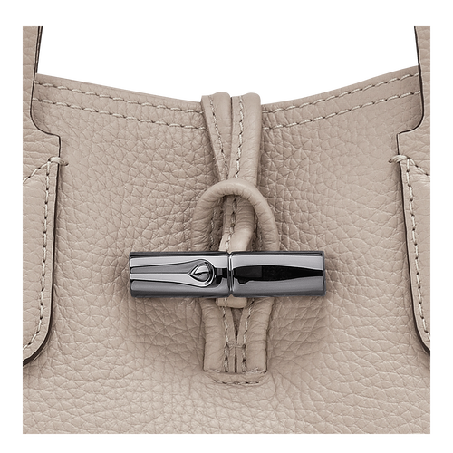 Le Roseau Essential M Tote bag , Clay - Leather - View 6 of  6