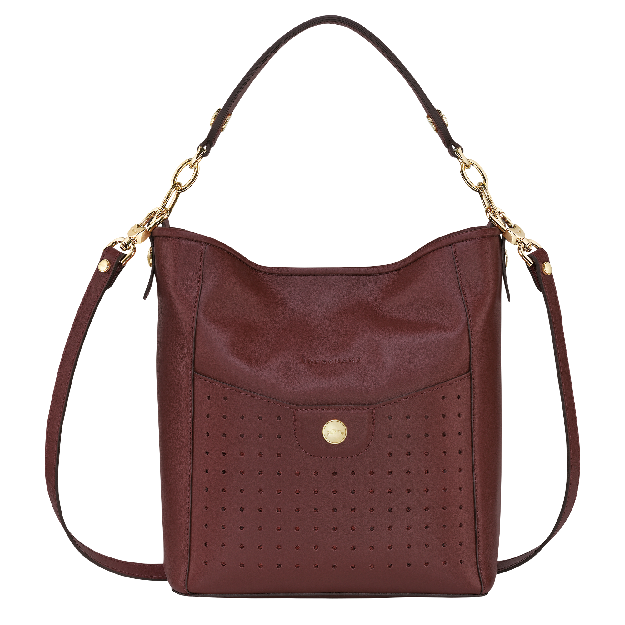 burgundy longchamp