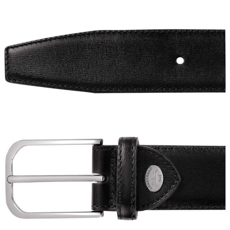 Longchamp Business Men's belt , Black - Leather  - View 2 of  2