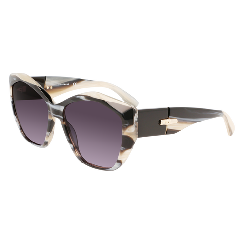 Spring/Summer Collection 2022 Sunglasses, Black/Horn