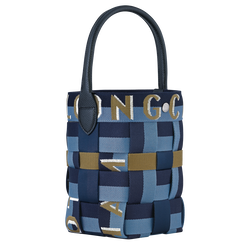 Re-Play XS Bucket bag , Navy/Thunderstorm - Canvas