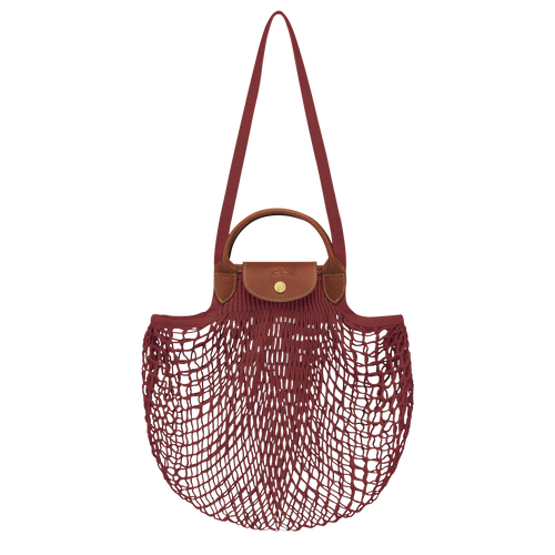 Le Pliage Filet L Mesh bag , Mahogany - Canvas - View 1 of 4