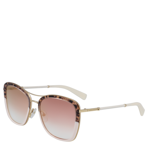 Lunettes Solaires, Ivoire/Panthère Vue 2 de Lunettes Solaires, Ivoire/Panthère, hi-res