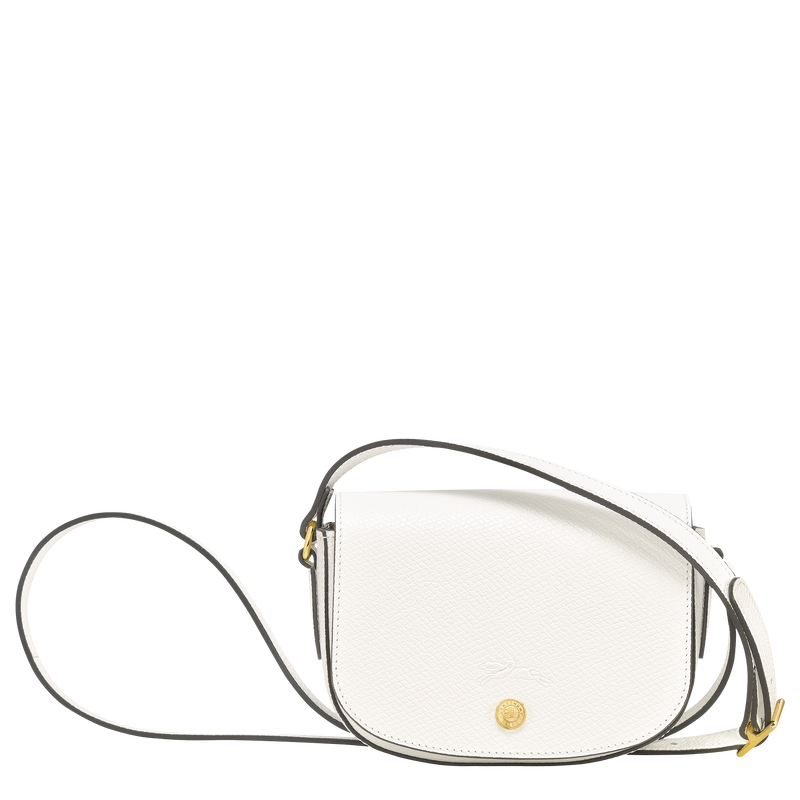 Épure XS Crossbody bag , White - Leather  - View 1 of 5
