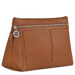 Le Foulonn&eacute; Toiletry case , Caramel - Leather