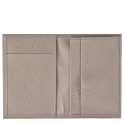 Le Foulonné Card holder , Turtledove - Leather