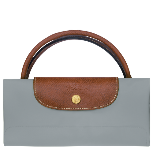 Le Pliage Original S Travel bag , Steel - Recycled canvas - View 7 of 7