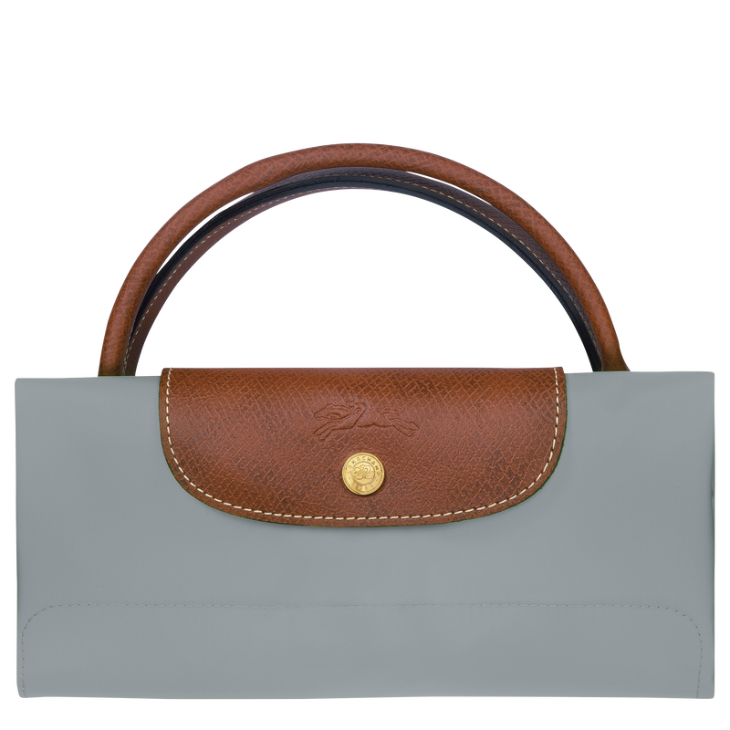 Le Pliage Original S Travel bag , Steel - Recycled canvas  - View 7 of 7