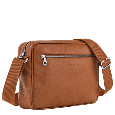 Le Foulonn&eacute; Camera bag M, Caramel