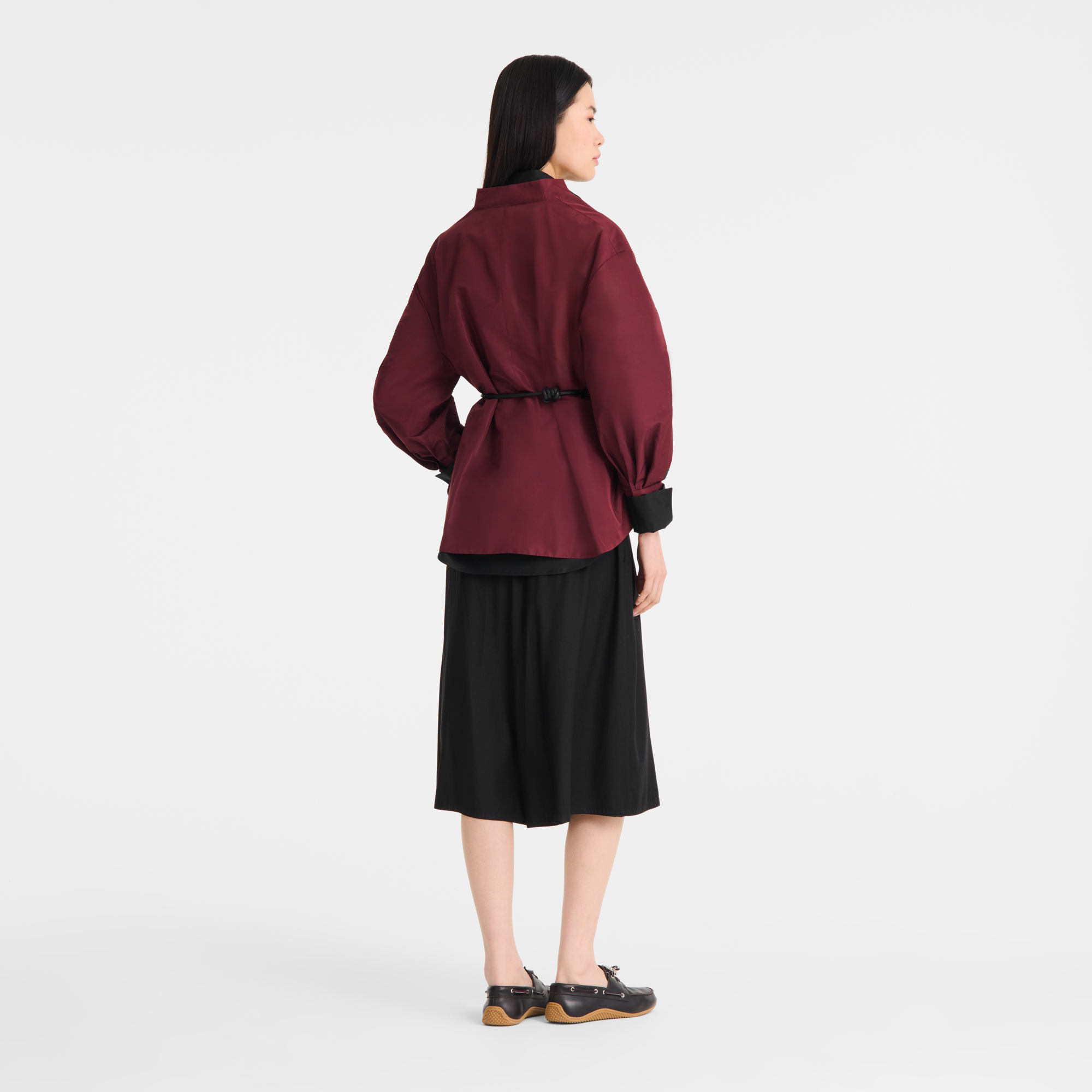null Kimono jacket, Burgundy