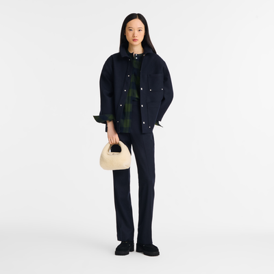 Sac à main XS Le Pliage Xtra , Cuir - Ecru