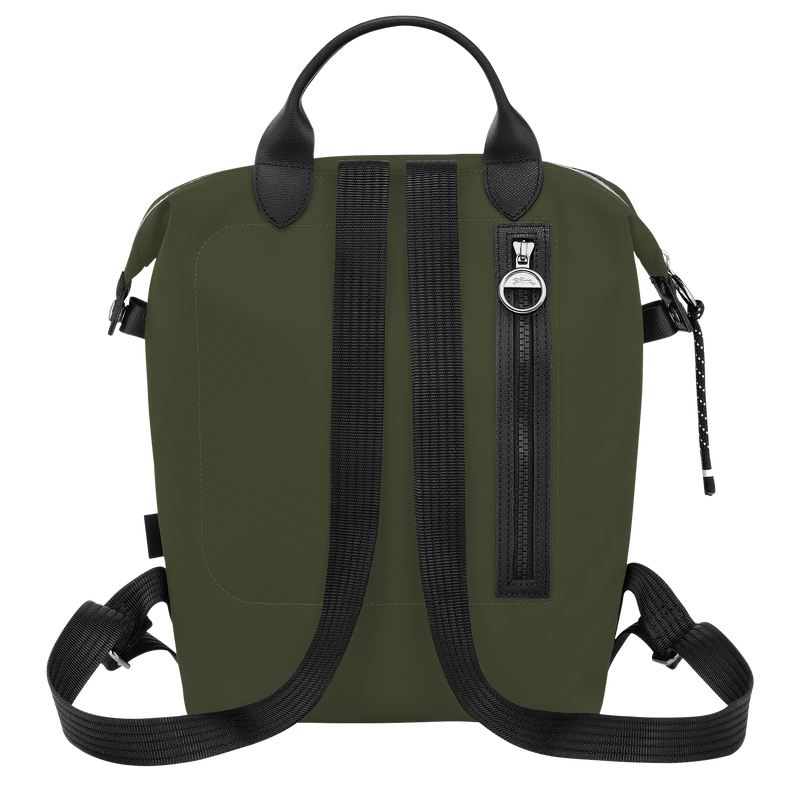 Le Pliage Energy L Backpack , Khaki - Recycled canvas  - View 4 of  5