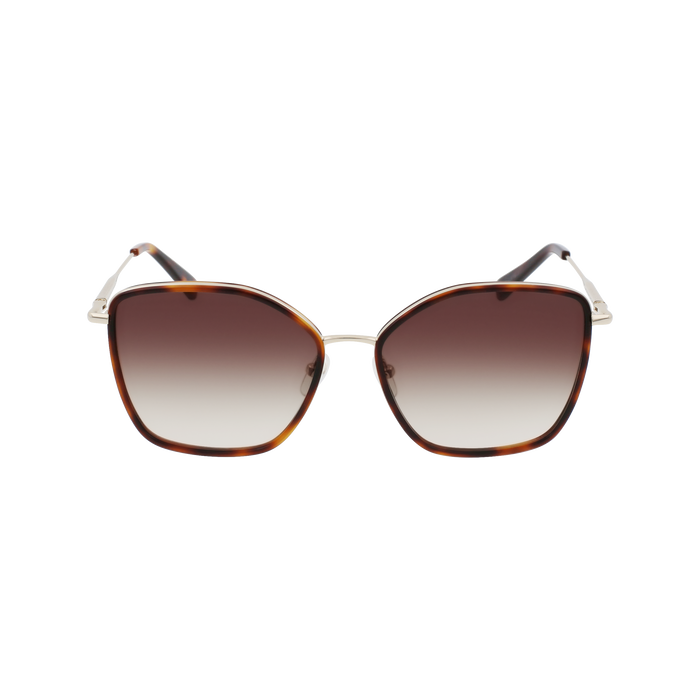 Spring/Summer Collection 2022 Sunglasses, Gold Khaki