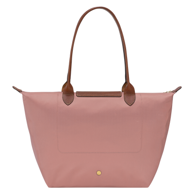Le Pliage Original 肩揹袋 L, 粉紅茶色