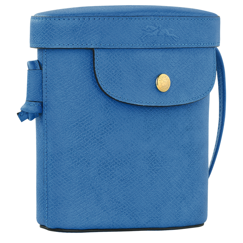 Épure XS Crossbody bag , Cobalt - Leather  - View 3 of  4