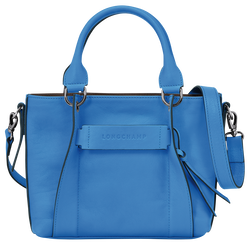 Longchamp 3D S トップハンドルバッグ , コバルト - レザー