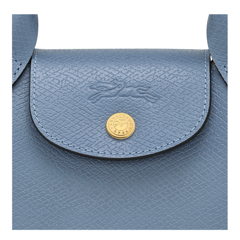 Shopping bag XS &Eacute;pure , Pelle - Ardesia  - View 6 of  6