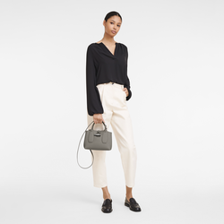 Le Roseau S Handbag , Turtledove - Leather