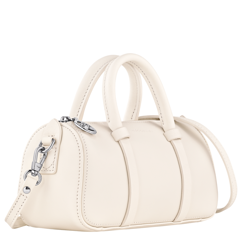 Sac &agrave; main S Daylong , Cuir - Ecru  - Vue 3 de 6