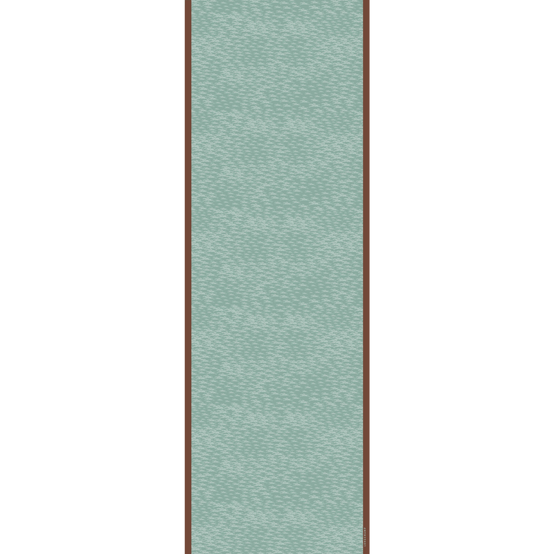 Chevaux Stole , Celadon - Horse print  - View 1 of  2