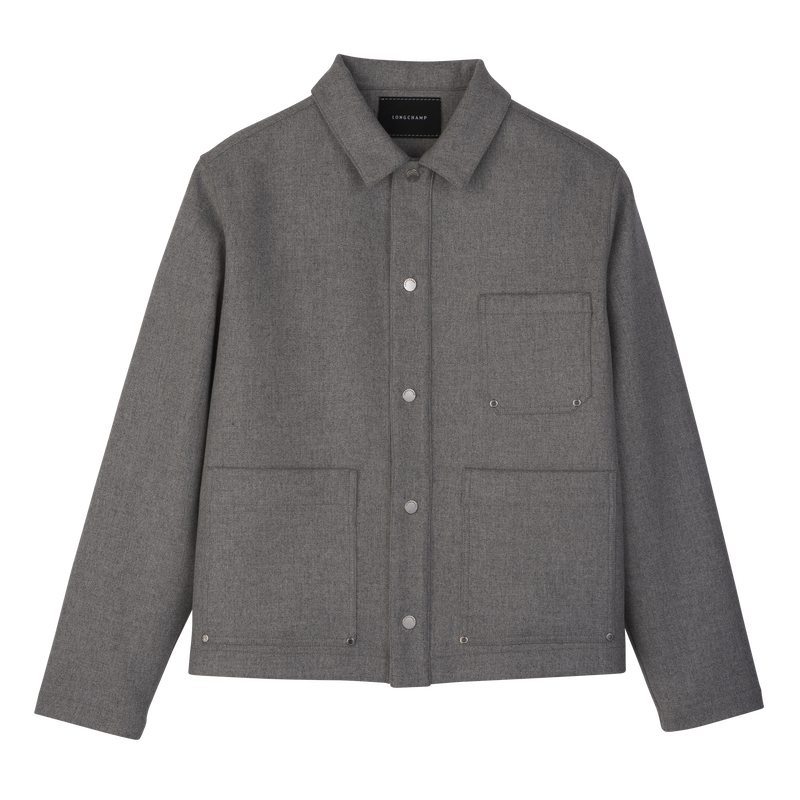 Jacket , Grey - Flannel  - View 1 of  4