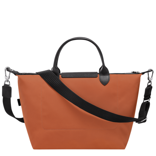 Le Pliage Energy L Handbag , Sienna - Recycled canvas - View 4 of  6