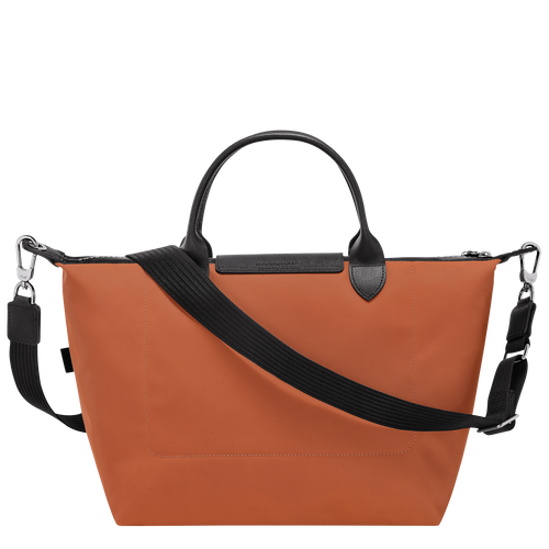 Le Pliage Energy L Handbag , Sienna - Recycled canvas - View 4 of  6