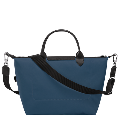 Le Pliage Energy Mala de m&atilde;o L, Azul Tinta