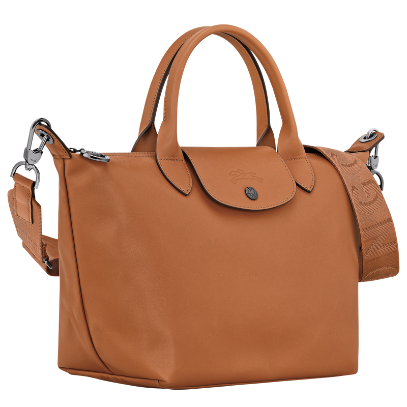 Le Pliage Xtra Bolso con asa superior S , Cuero - Anacardo  - Vista 2 de 5