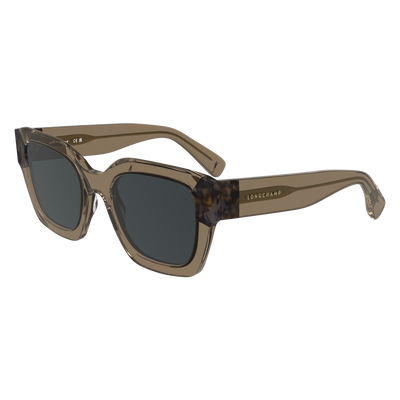 null Lunettes de soleil, Marron/Ecaille Marron