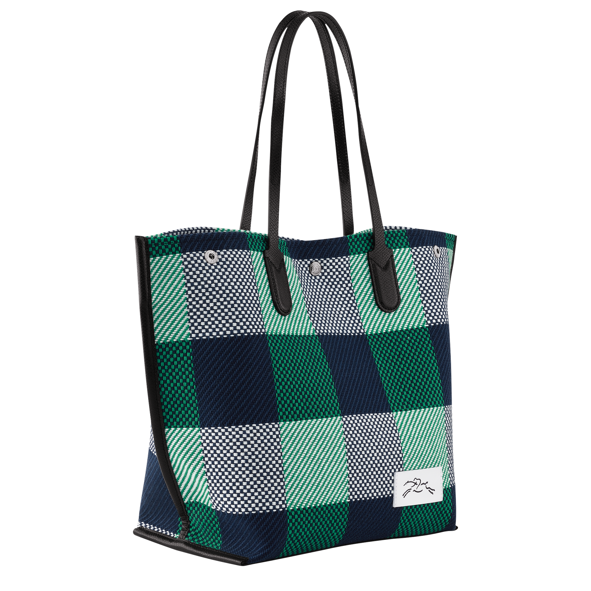 Essential Tote bag L, Navy/Lawn