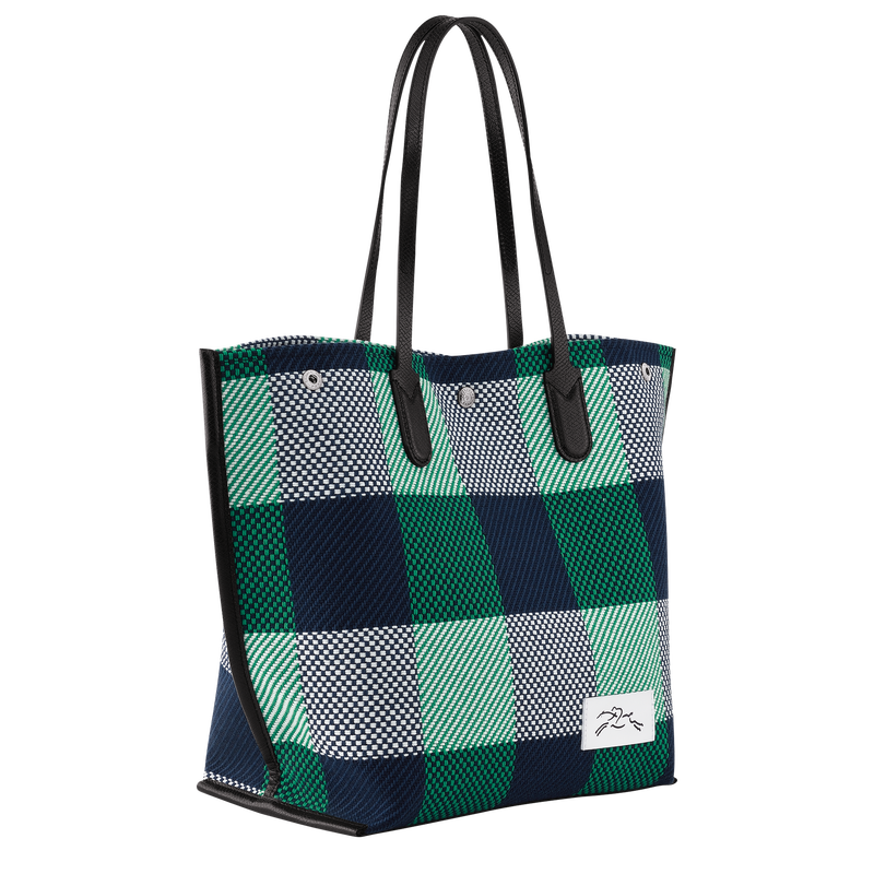 Essential L Tote bag , Navy/Lawn - Canvas  - View 3 of  5