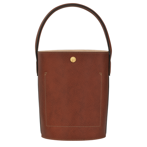 Épure Bucket bag S, Brown