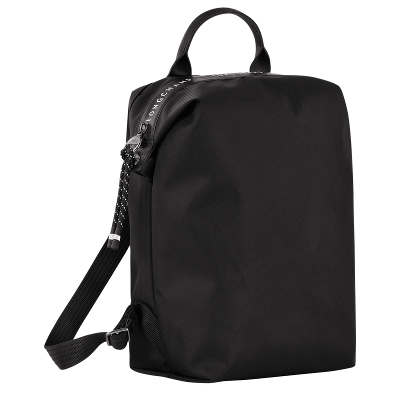 Sac &agrave; dos L Le Pliage Energy , Toile recycl&eacute;e - Noir  - Vue 3 de 5