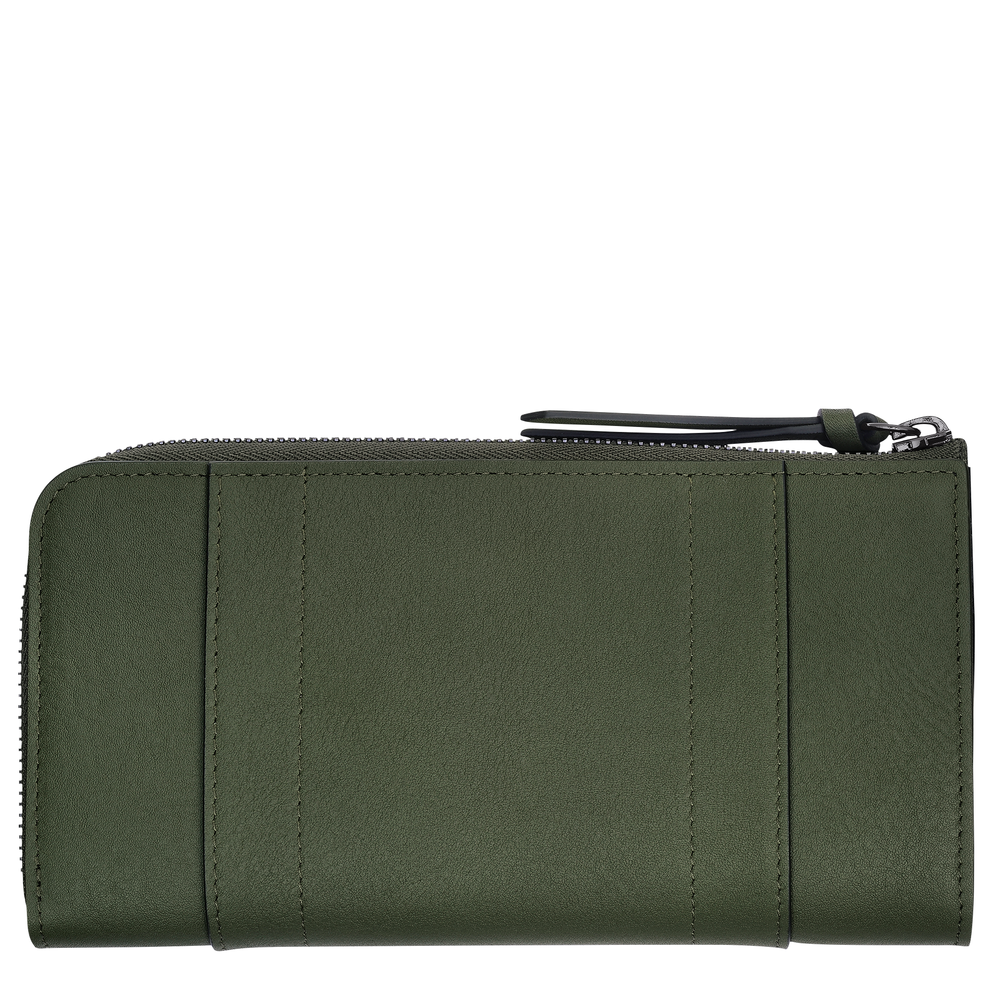 ロンシャン 3D ジップラウンドウォレット, カーキ