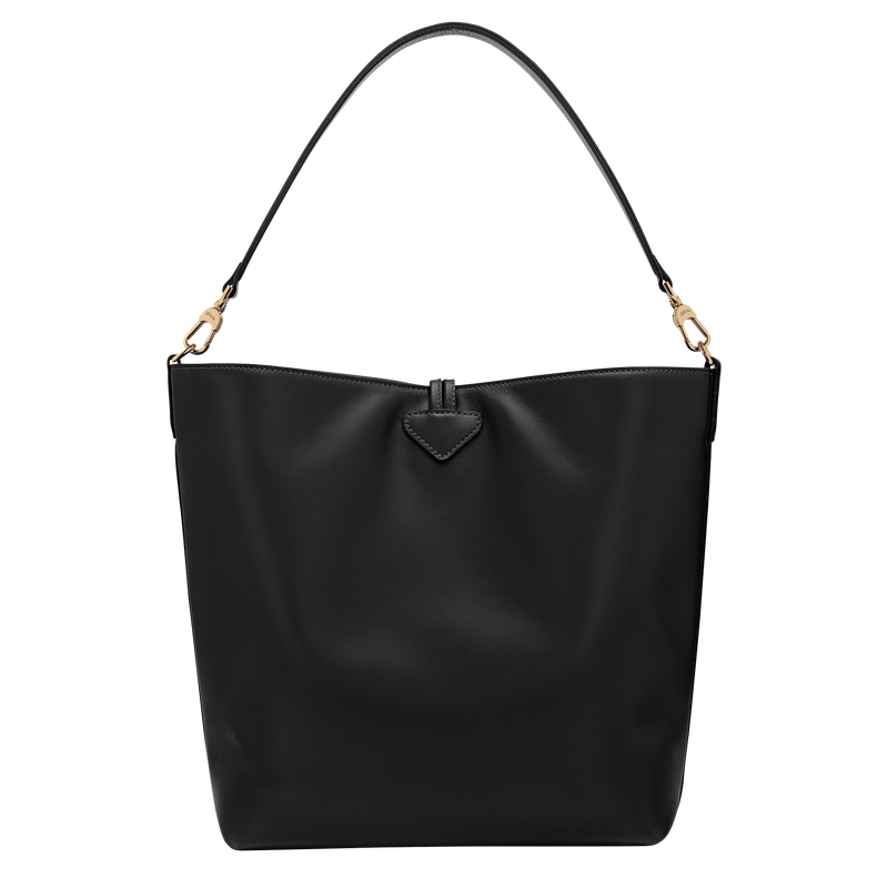 Le Roseau M Hobo bag , Black - Leather  - View 4 of  6