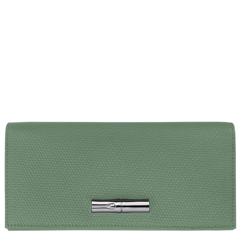 Langes klapbares Portmonaie Le Roseau , Leder - Oregano  - Ansicht 1 von 3