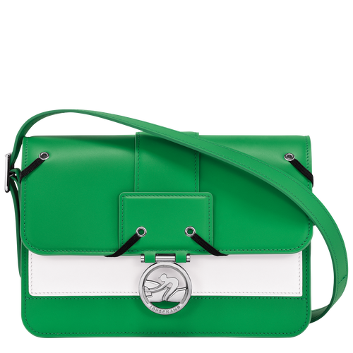 Box-Trot M Crossbody bag , Lawn - Leather - View 1 of  5