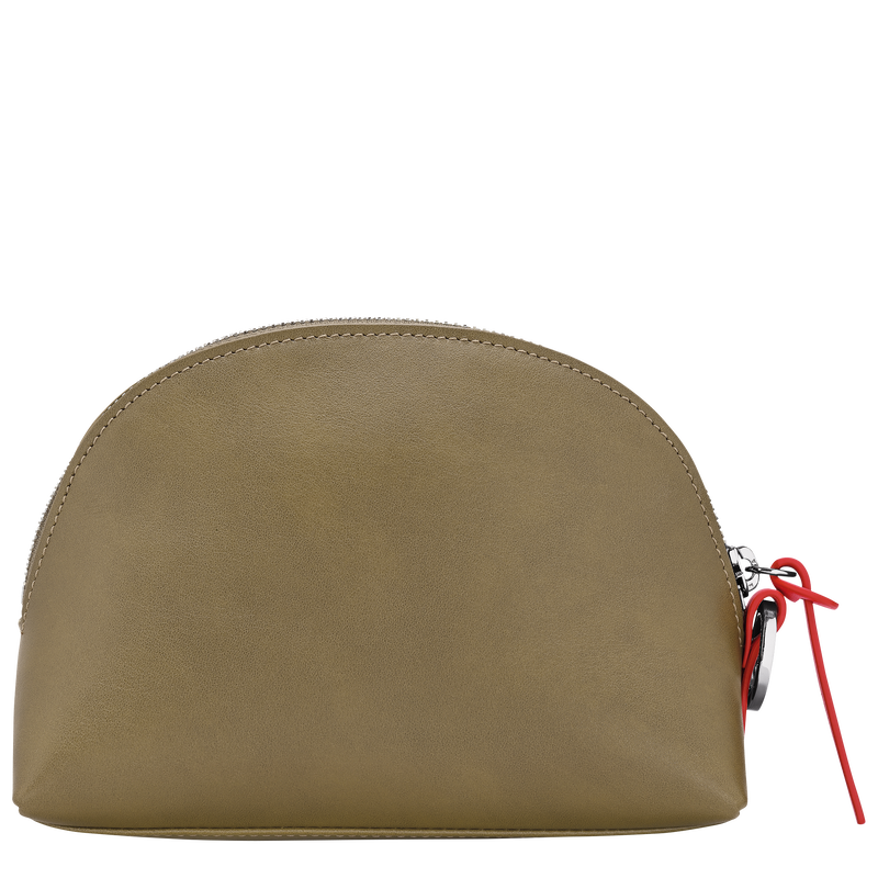 Longchamp Pocket Pouch , Olive - Leather  - View 2 of  2