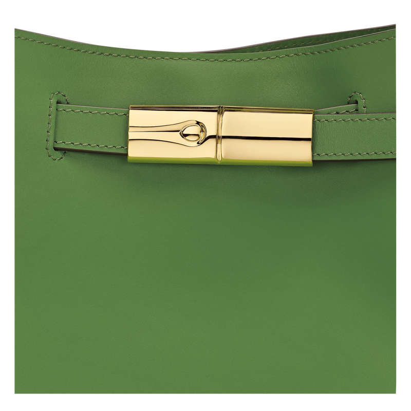 Le Smart Bolso de hombro L , Cuero - Matcha  - Vista 6 de 6
