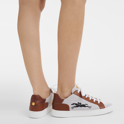 Spring/Summer 2023 Collection Sneakers , Cognac - Canvas