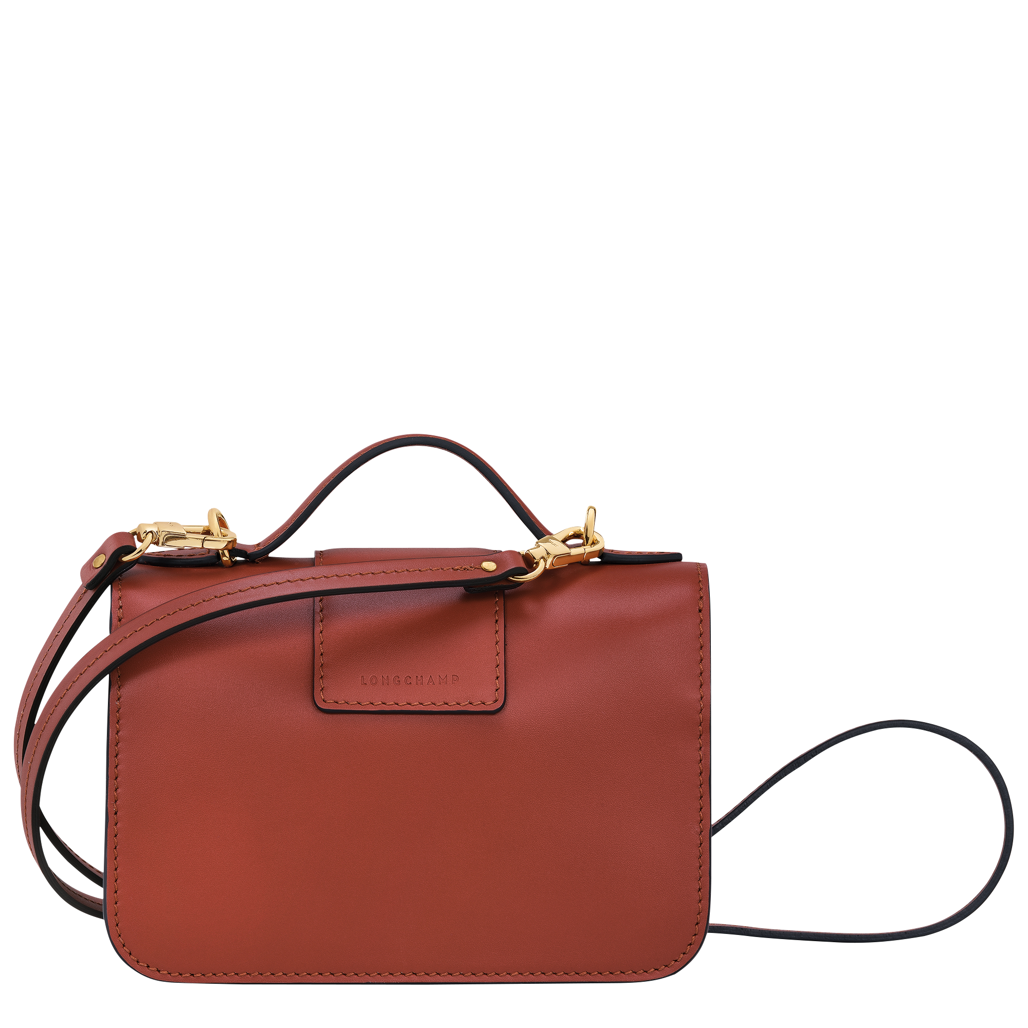 Box-Trot Crossbody bag XS, Mahogany