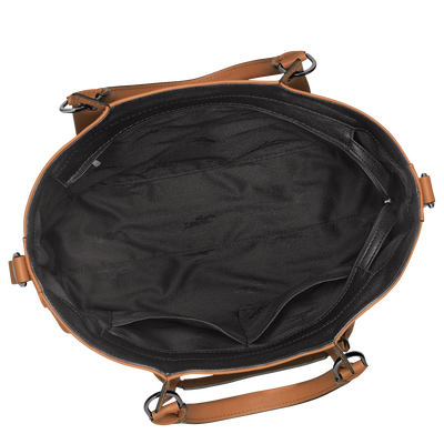 Longchamp 3D Bolso con asa superior  M, Natural