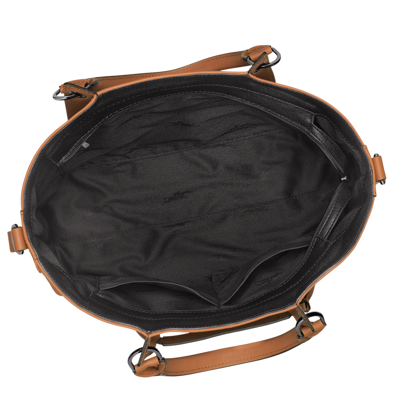 Longchamp 3D Bolso con asa superior L , Cuero - Natural  - Vista 5 de 6